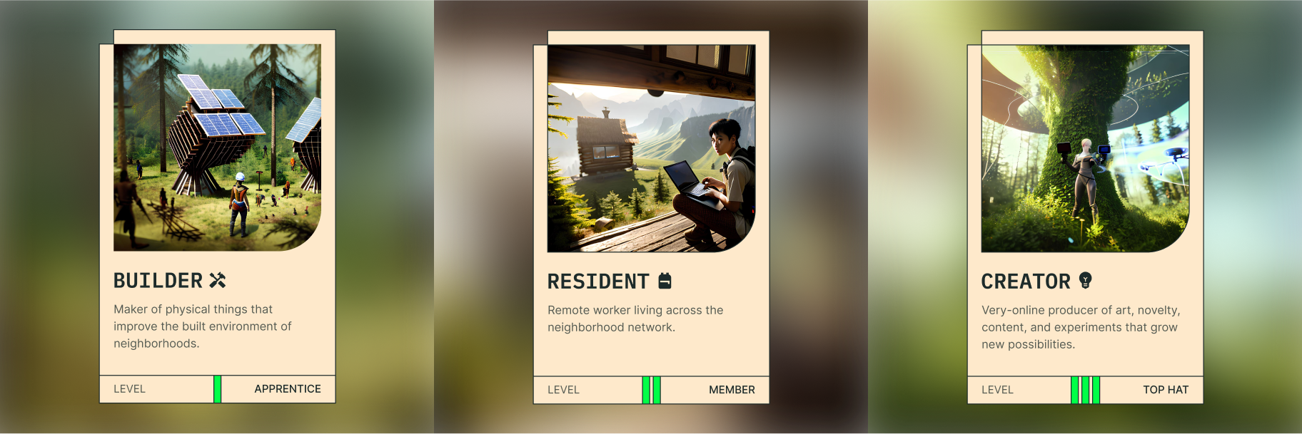 Cabin.City web app screen